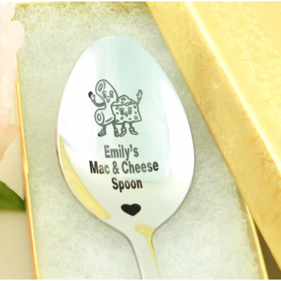 Custom Engraved Spoon For Couple Valentine's Day Gift