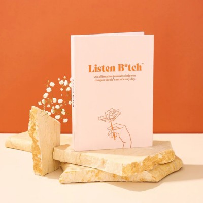 Listen B*tch Affirmation Journal: Guided Self-Care, Gratitude (A5 Size)