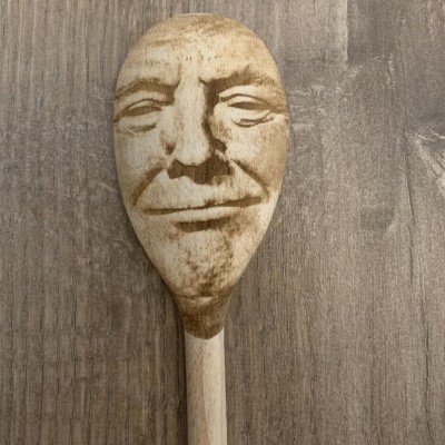 Custom Face Engraved Spoon – Funny & Unique Christmas Gift