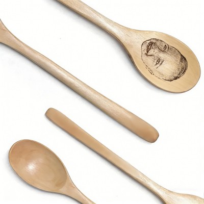 Custom Baby face  Engraved Spoon—Fun & Unique Gift