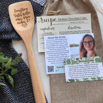 Custom grandmother gift for Mimi,everything tastes better when Grandma makes it! Personalized Mother's Day Gift for Nana