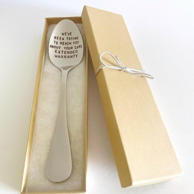 Custom Spoon With Anything You Want For Couple Valentine's Day Gift-Unique Personalized Gift-Can Be Used Daily-High Quality